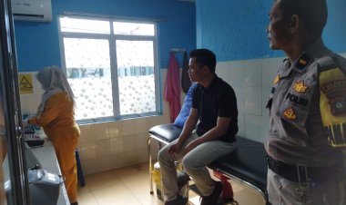 Respon Cepat dan Peduli Kemanusiaan, Personel Polres Lingga Donorkan Darah Bantu Pasien di RSUD Dabo Singkep