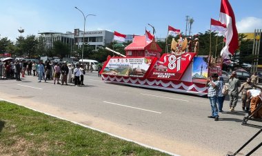 Meriahkan HUT RI Ke-81, Polresta Barelang Amankan Pawai Budaya dan Kendaraan Hias di Kota Batam