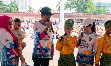 Pesan Amsakar di Hari Anak Nasional: Kutipkan Batam di Tangan Anak-Anakku