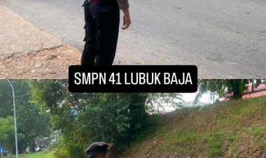 Satsamapta Polresta Barelang Gelar Strong Point Pagi, Wujudkan Kamseltibcarlantas di Kota Batam
