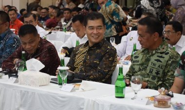 Wakapolda Kepri Hadiri Rakor Forkopimda dan Apresiasi Pemerintah Daerah Berprestasi 2026 Regional Sumatera