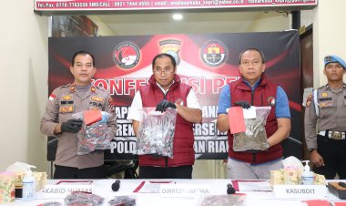 Ditresnarkoba Polda Kepri Ungkap 24 Kasus Narkotika, 36 Tersangka Diamankan dengan Barang Bukti Rp1,748 Miliar