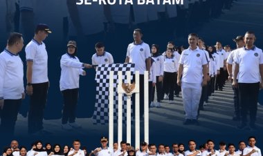 Aksi Bersih Kemerdekaan Semarak HUT ke-81 RI, UPT Pemasyarakatan se-Kota Batam Perkuat Semangat Gotong Royong