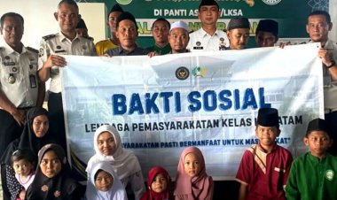 Peduli Sesama, Kalapas Batam Yosafat Rizanto Bawa Semangat Berbagi ke Panti Asuhan
