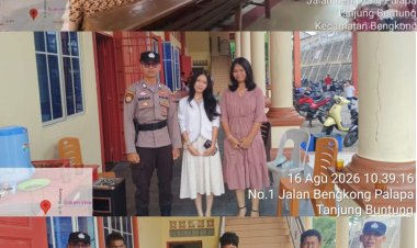 Sambut HUT ke-81 RI, Polsek Bengkong Ajak Jemaat HKBP Estomihi Perkuat Kerukunan