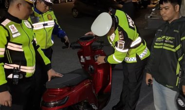 Cegah Balap Liar, Polresta Barelang Tindak 40 Kendaraan Berknalpot Tidak Sesuai Spesifikasi