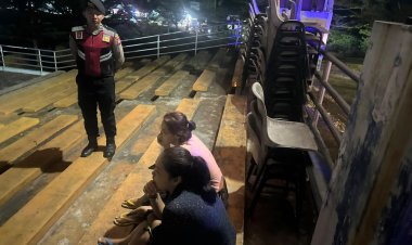 Polri Hadir di Tengah Masyarakat, Polres Lingga Intensifkan Patroli Cipkon Malam