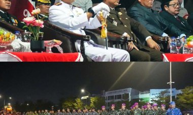 Pawai Obor Taptu di Batam Kobarkan Semangat Perjuangan Sambut HUT ke-81 Kemerdekaan RI