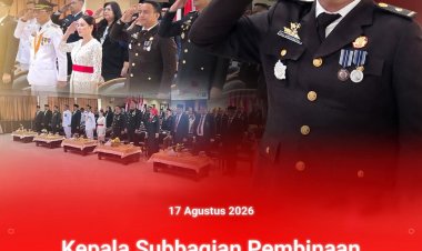 Detik-Detik Proklamasi dari Istana Negara, Kejari Batam Ikuti Upacara HUT RI ke-81 Secara Daring