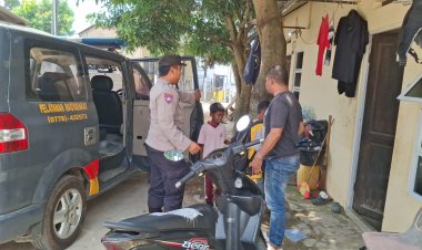 Polsek Batu Ampar Hadirkan Inovasi “Si Amru”, Kawal Murid SDN 002 Tanjung Sengkuang hingga Depan Rumah