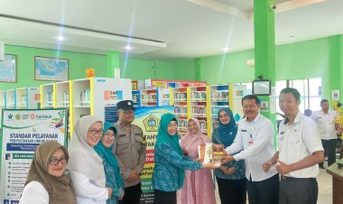 Polres Karimun Beri Kejutan HUT ke-81 Mahkamah Agung RI di Pengadilan Negeri Karimun
