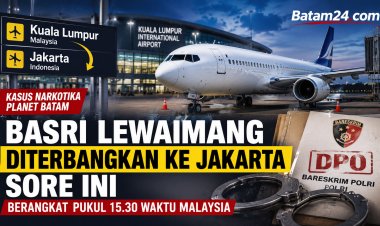 Usai Ditangkap di Malaysia, Basri Lewaimang Diterbangkan ke Jakarta Sore Ini