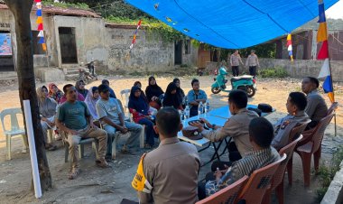 Jumat Curhat Kamtibmas, Polsek Batu Ampar Ajak Warga Perkuat Sinergi Jaga Keamanan Lingkungan