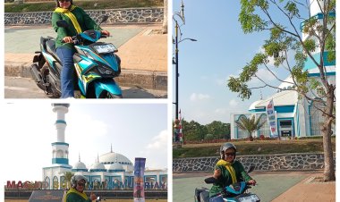 Mengendarai Honda Vario Evo 160 Biru-Kuning: Lincah dan Tangguh Menembus Padatnya Arus Pulang Kerja