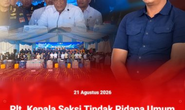Kejari Batam Hadiri Press Release Pengungkapan 2,6 Ton Sabu Cair di Perairan Karimun