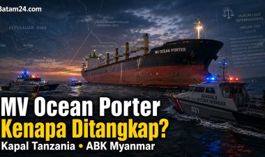 MV Ocean Porter Berbendera Tanzania dan Berawak Myanmar, Apa Dasar BNN Indonesia Menangkap Kapal Asing di Laut?