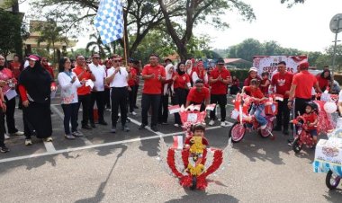 Semarak HUT ke-81 RI, Polda Kepri Bangun Kekompakan Keluarga Besar Lewat Lomba Kemerdekaan
