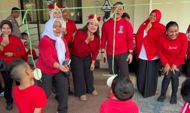 HUT ke-81 RI, Keluarga Besar Polsek Batu Ampar Adu Kekompakan Lewat Beragam Lomba