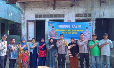 Minggu Kasih Kamtibmas Polsek Batu Ampar Tampung Aspirasi Warga Kampung Seraya