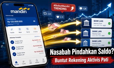 Nasabah Bank Mandiri Ramai-Ramai Pamer Pindahkan Saldo ke Bank Lain, Buntut Rekening Aktivis Pati Diblokir