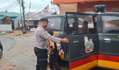 Polsek Batu Ampar Kawal Siswa Pulang hingga Depan Rumah Lewat Inovasi “Si Amru”