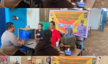 Jumat Curhat Polsek Bengkong Bahas Antisipasi Karhutla hingga Cuaca Ekstrem