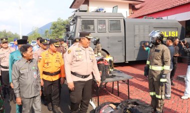 Polres Lingga Perkuat Kesiapsiagaan Karhutla, Deteksi Dini Jadi Fokus Utama