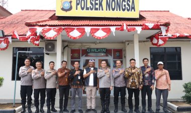 Wakapolda Kepri Cek Polsek Nongsa, Tekankan Disiplin dan Pelayanan Humanis kepada Masyarakat