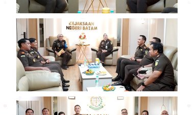 Kajari Batam Terima Kunjungan Inspektur I JAM Pengawasan Kejagung RI dalam Rangka Inspeksi Umum 2026