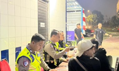 Patroli Dini Hari Polresta Barelang Sasar Balap Liar, 38 Motor Knalpot Brong Ditindak
