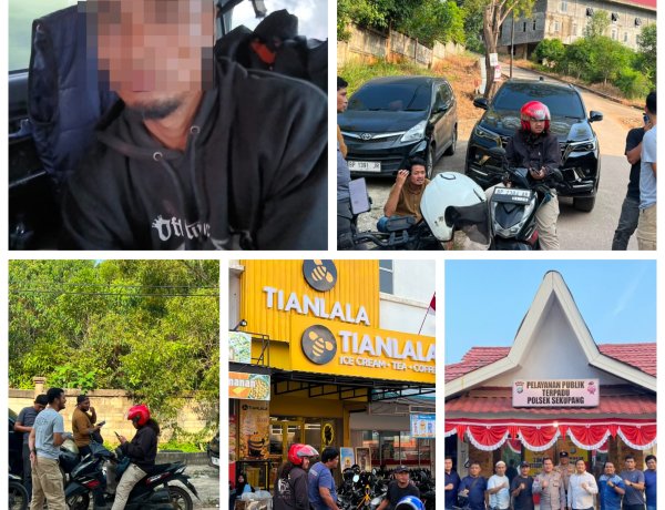 Respons Cepat Polda Kepri, Pelaku Curas terhadap Driver Ojol Maxim di Batam Berhasil Ditangkap