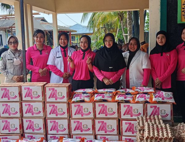 HKGB Ke-74 Tahun 2026, Bhayangkari Cabang Barelang Salurkan Bantuan Sosial dan Layanan Kesehatan di Pulau Lance Kecamatan Sagulung