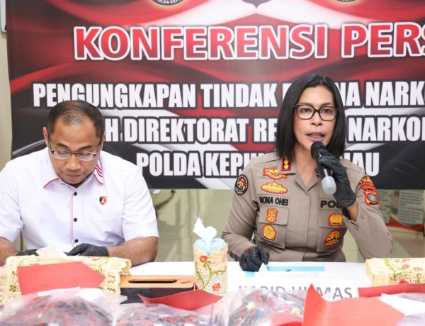 Ditresnarkoba Polda Kepri Ungkap Enam Kasus Narkotika, 11 Tersangka Diamankan dan 402,09 Gram Sabu Disita