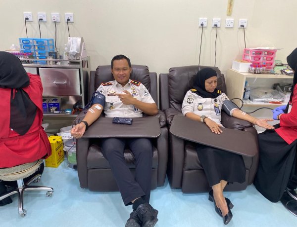 Semarak HUT ke-81 RI, Rutan Batam dan UPT Pemasyarakatan Se-Kota Batam Donor Darah di PMI