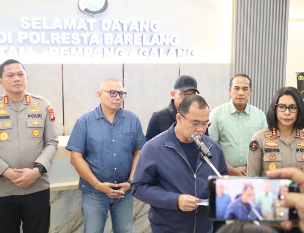 Polresta Barelang Dukung Bareskrim Polri Ungkap Perjudian Kasino 9 Stage Batam, 197 Orang Diamankan
