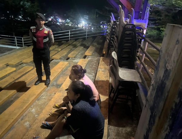 Polri Hadir di Tengah Masyarakat, Polres Lingga Intensifkan Patroli Cipkon Malam