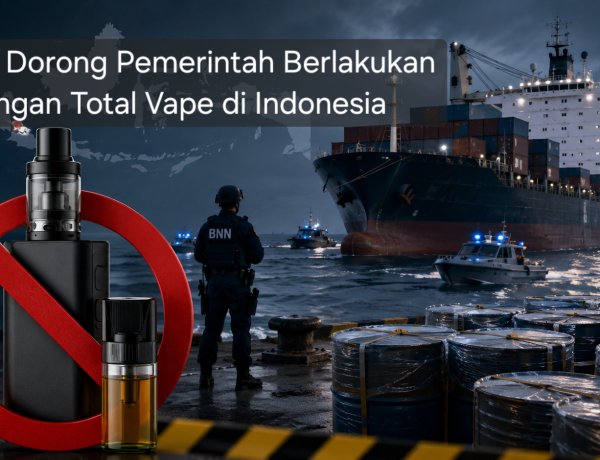 Usai Temuan 2,6 Ton Sabu Cair di Kepri, BNN Dorong Pemerintah Berlakukan Larangan Total Vape di Indonesia