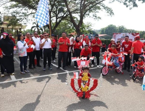 Semarak HUT ke-81 RI, Polda Kepri Bangun Kekompakan Keluarga Besar Lewat Lomba Kemerdekaan