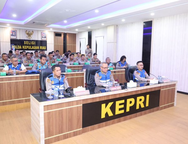 19 Bintara Polda Kepri Lolos Seleksi Program Pendidikan S1 PTIK 2026