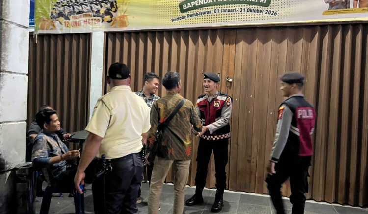 Polres Lingga Hadir di Tengah Masyarakat Lewat Patroli Malam Humanis