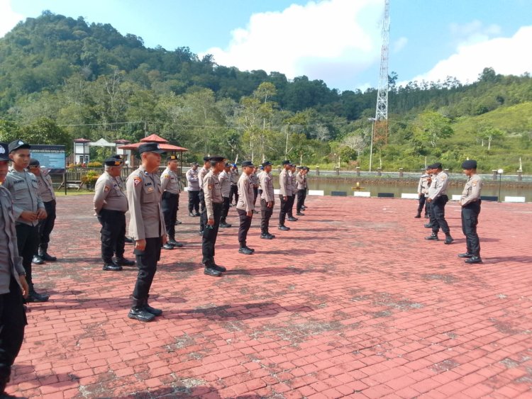Polres Lingga Asah Kemampuan Peleton Dalmas Perkuat Respons Cepat Menghadapi Potensi Kerawanan