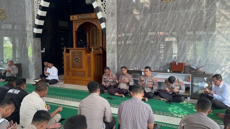 Polres Lingga Tingkatkan Keimanan dan Integritas Personel Melalui Kegiatan Binrohtal
