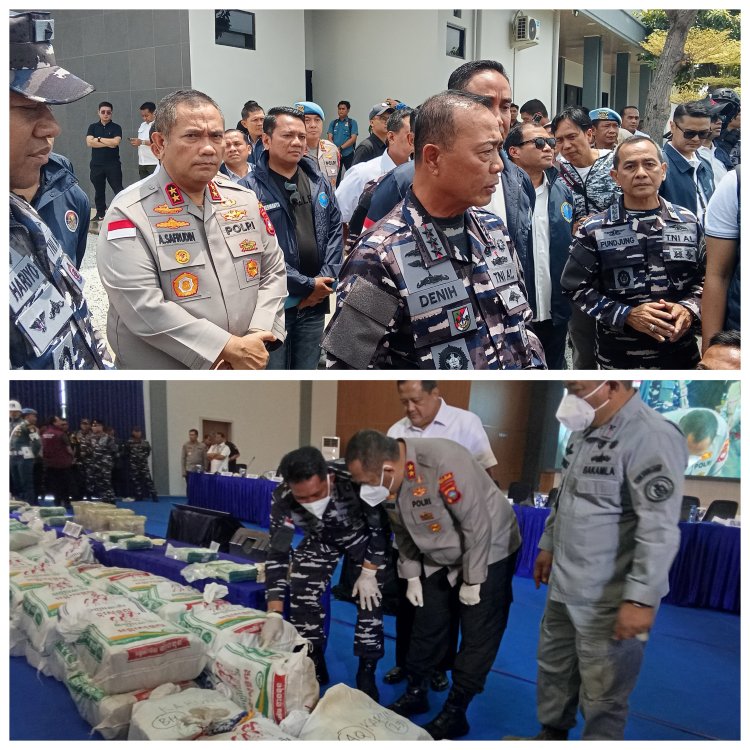 Terbongkar! 65 Karung Ketamine Disembunyikan di Bawah Dek Kapal MV KING SUN