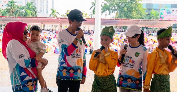 Pesan Amsakar di Hari Anak Nasional: Kutipkan Batam di Tangan Anak-Anakku