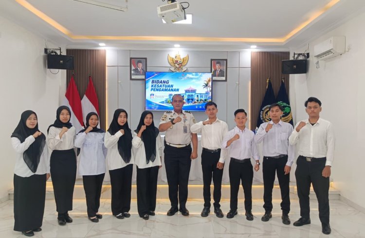 Lapas Batam Kenalkan Tugas dan Fungsi Pemasyarakatan kepada 9 Peserta Pemagangan