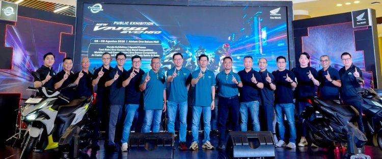 Public Exhibition New Honda Vario Evo 160 Tarik Lebih dari 1.000 Pengunjung di Batam