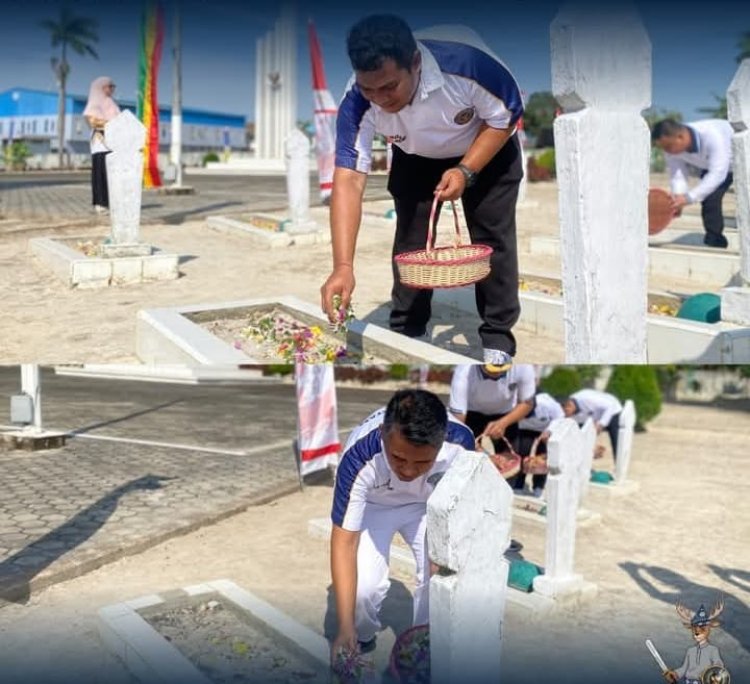 Semangat Menyambut HUT ke-81, Rutan Batam Kobarkan Semangat Kemerdekaan Lewat Aksi Bersih