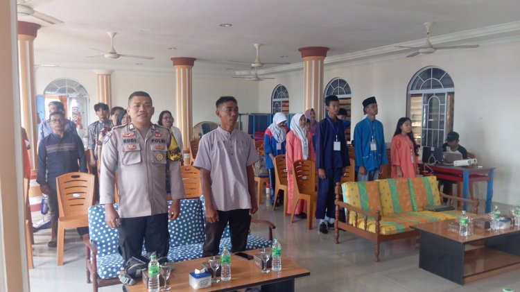 Perkuat Benteng Generasi Muda, Polsek Daik Lingga Sosialisasikan Bahaya Narkoba