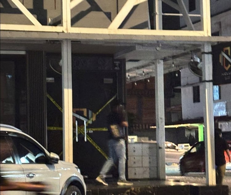 P2 Newton Batam Terlihat Terpasang Garis Polisi, Diduga Disegel Usai Kasus HH Club P3