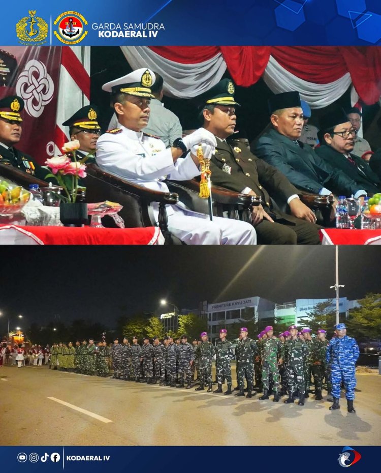 Pawai Obor Taptu di Batam Kobarkan Semangat Perjuangan Sambut HUT ke-81 Kemerdekaan RI